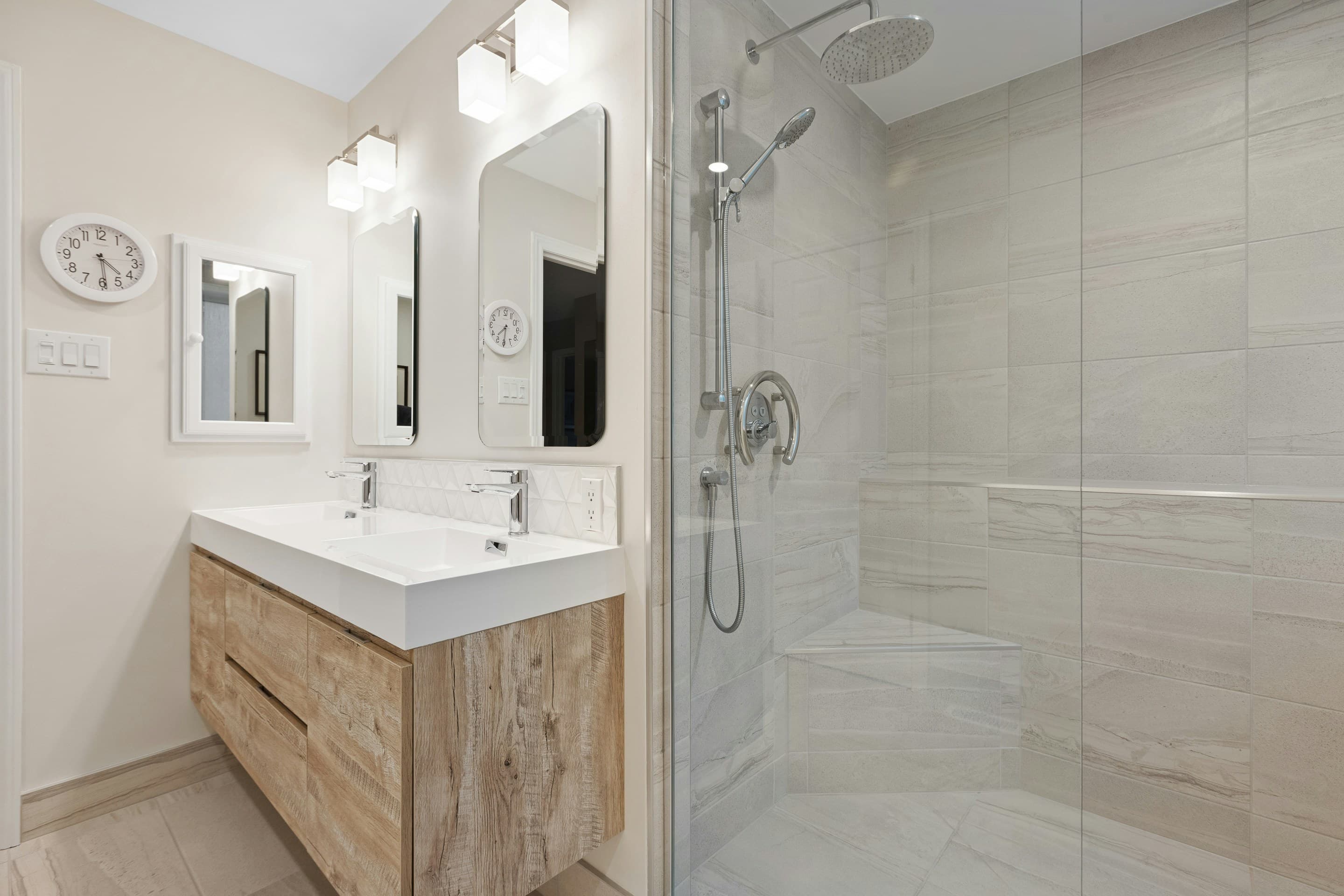 Professional tile installation by Russell Tile