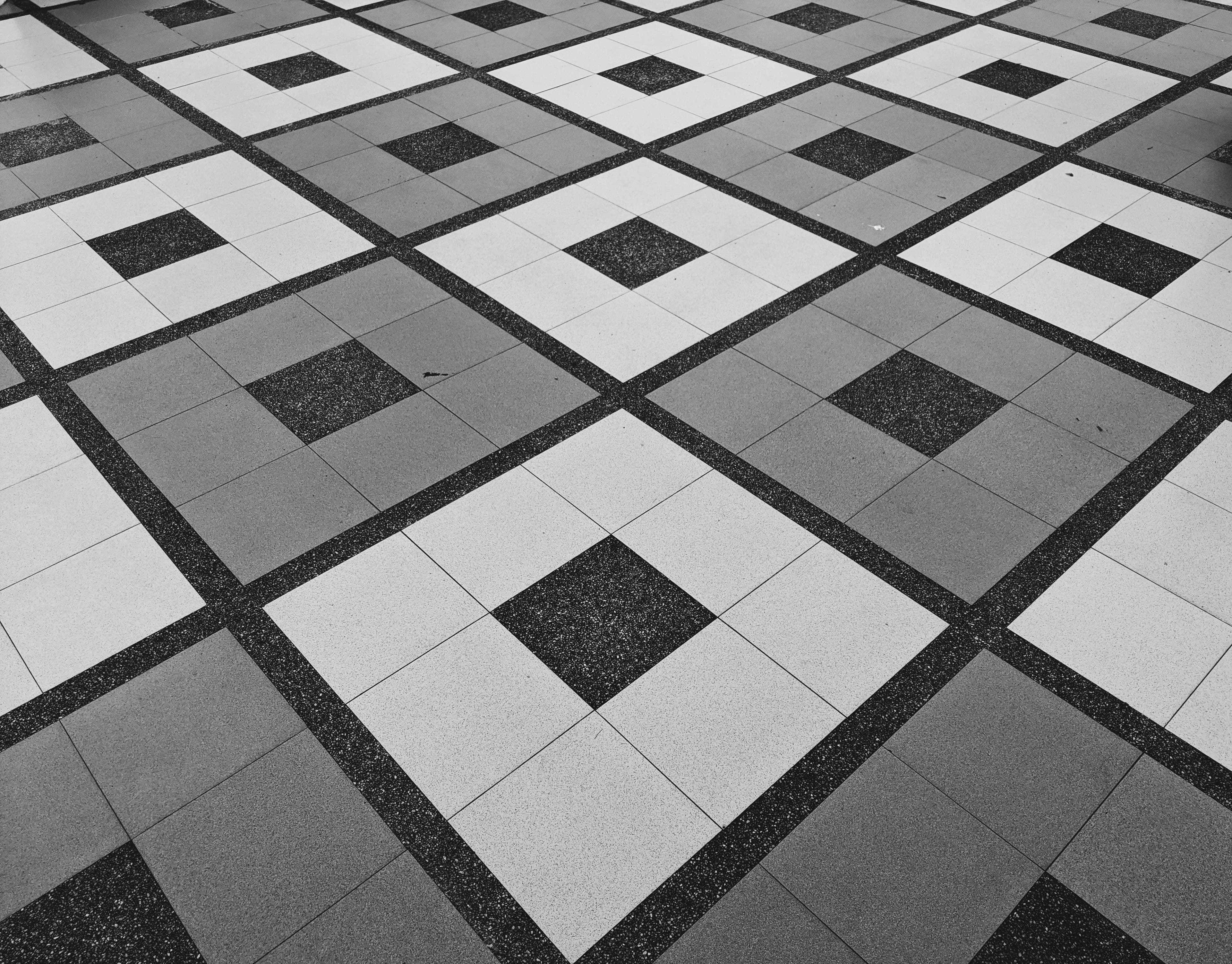 Tile flooring installation